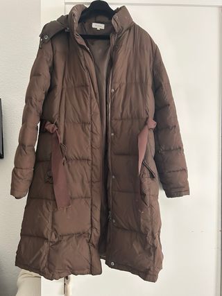 Abrigo plumas talla L