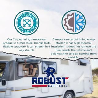 Alfombra de forro súper elástica de 4 vías, para i