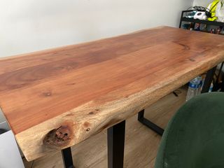 Mesa Comedor Madera Maciza y Sillas