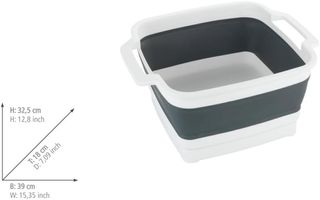 WENKO Vasca pieghevole per lavaggio Sira, lavandino