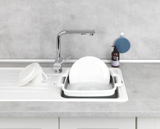 WENKO Vasca pieghevole per lavaggio Sira, lavandino