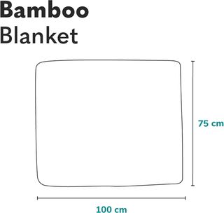 lionelo Bamboo Blanket Manta de Bambú Manta Ligera