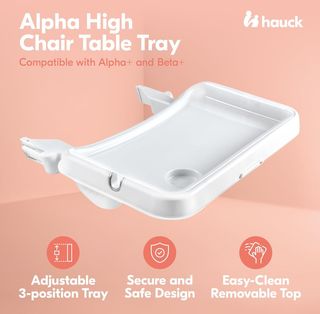hauck Alpha Tray Bandeja Trona Beta Alpha Plus