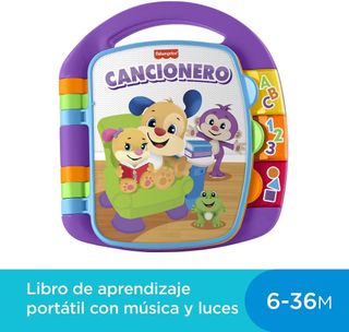 Fisher-Price Ríe y Aprende Libro Interactivo de Ap