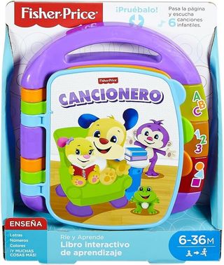 Fisher-Price Ríe y Aprende Libro Interactivo de Ap