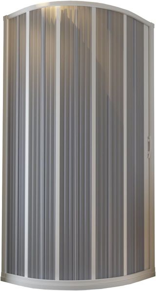 Forte BXF140001 Cabina de Ducha Flex plegable semi