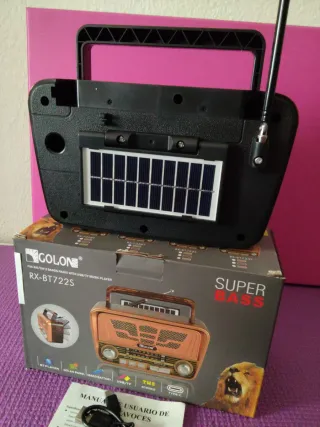 Radio COLON RX-BT722S Vintage FM/AM/SW USB/TF