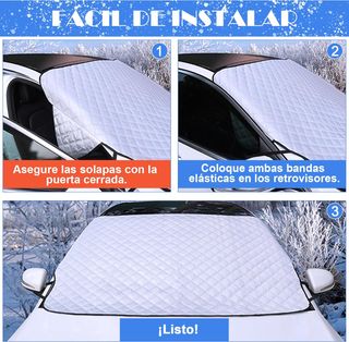 Tevlaphee Protector Parabrisas Hielo Protector de