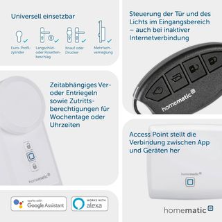 Kit de inicio para hogar inteligente Homematic IP