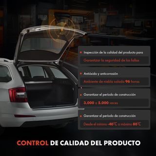 Frankberg Cerradura de Puerta Trasera Maletero de