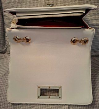 Borsa donna con catena oro