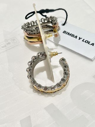Pendientes aro Bimba y Lola