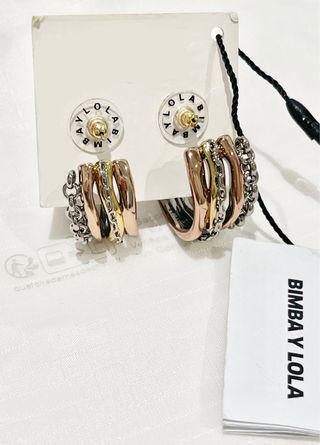 Pendientes aro Bimba y Lola