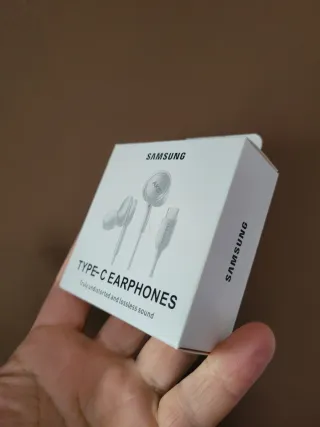 Auriculares Samsung AKG Type-C Novos  Brancos