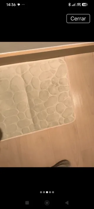 Tappetino da bagno beige