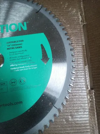 Hoja Sierra Circular Evolution 255mm Aluminio