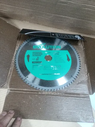 Hoja Sierra Circular Evolution 255mm Aluminio