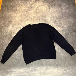 Jersey Tommy Hilfiger V-Neck Algodón Negro