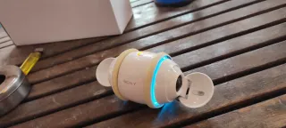 Altavoz Sony Portátil Azul y Blanco