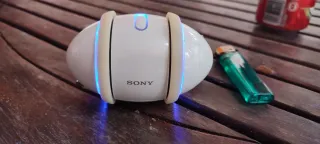 Altavoz Sony Portátil Azul y Blanco