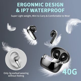 Auriculares Inalámbricos, 2022 Auriculares Bluetoo