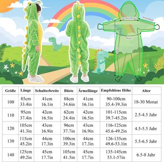 Herenear Costumes Disfraz Dinosaurio, Disfraz de D