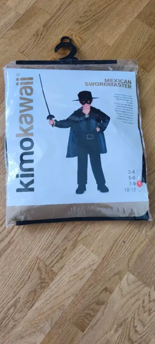 Disfraz El Zorro niño