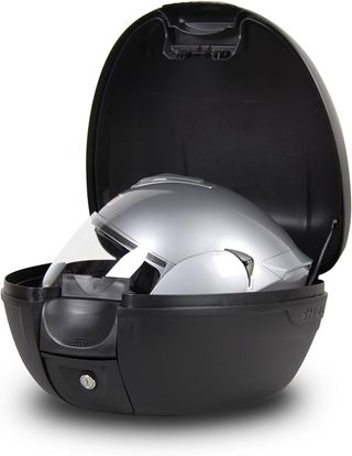 SHAD D0B26100 SH-26 Baul para motocycletas, Negro