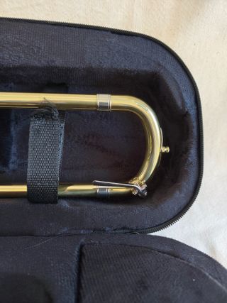 Trombón en Bb + estuche rígido - Dorado (nuevo)