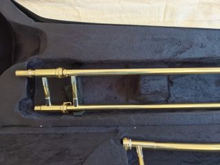 Trombón en Bb + estuche rígido - Dorado (nuevo)