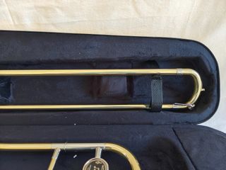 Trombón en Bb + estuche rígido - Dorado (nuevo)