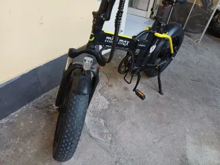 Bici Elettrica Mini Max Argento