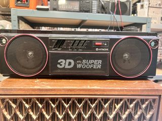 Radio Cassette Hitachi 3D Super Woofer