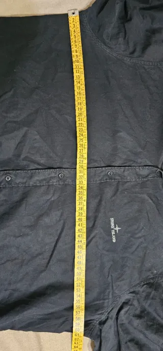 Stone Island Camicia Uomo XXL Nera Blu scuro