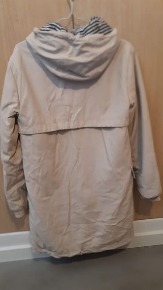 Abrigo ZARA mujer beige