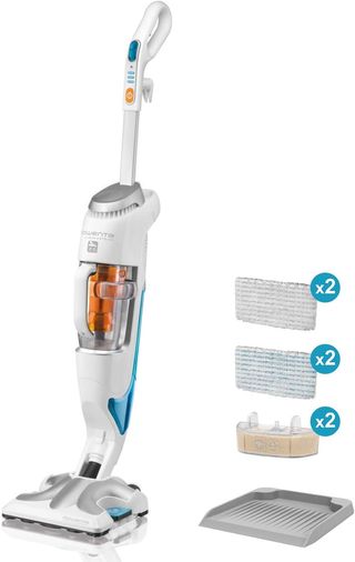 Rowenta Clean & Steam RY7557 - Escoba 2 en 1, func