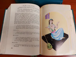 Las Mil y Una Noches 2 tomos (completa) EDAF, 1972