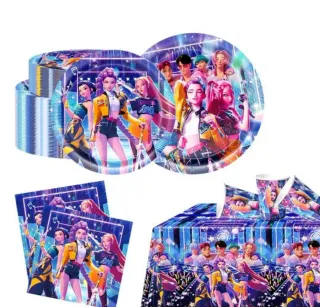 Set Festa Monouso Personaggi Cartone Animato