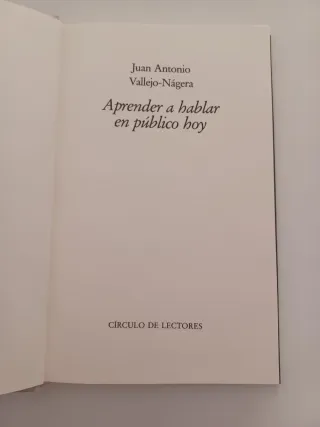 APRENDER A HABLAR EN PUBLICO HOY