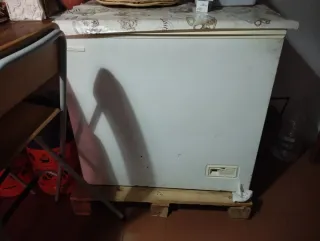 Congelador horizontal blanco