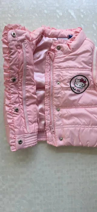 Gilet bambina rosa Hello Kitty