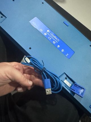 Teclado Logitech Negro