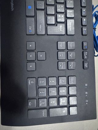 Teclado Logitech Negro
