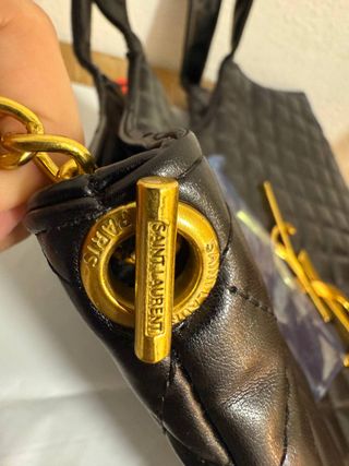 Borsa Yves Saint Laurent Nera Imbottita