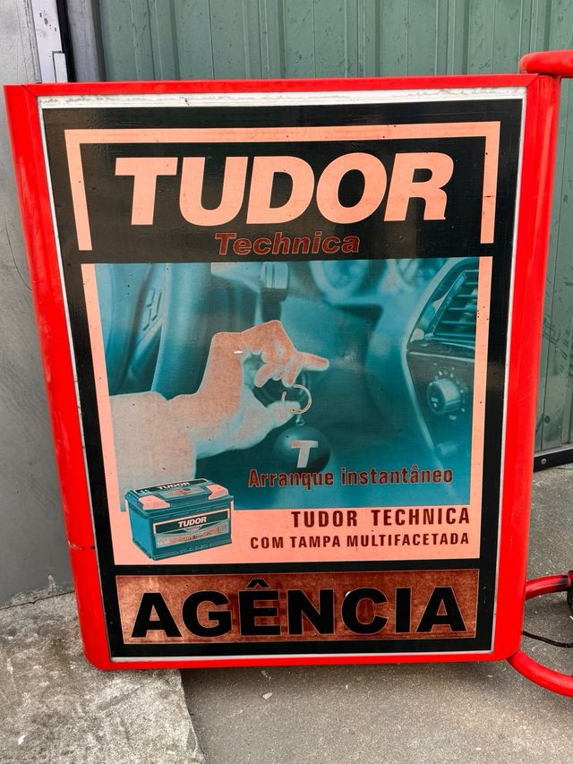 Cartel antiguo Garaje 100x90cms