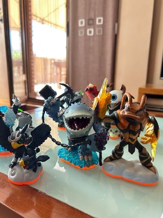 Lote Skylanders Giants Xbox 360 + 5 Gigantes + 3
