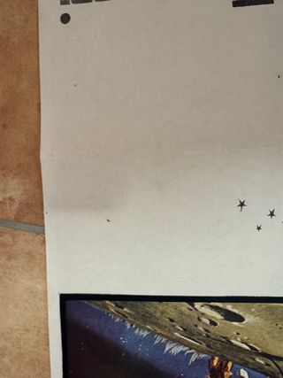 Póster original Barbarella Jane Fonda 1975