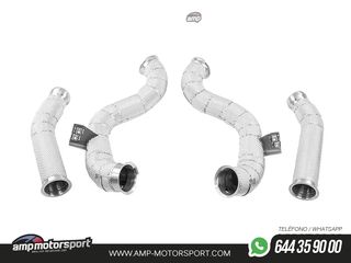 DOWNPIPE ALPHA COMPETITION PARA MERCEDES C63 AMG W205 2014-2021 - ANTITÉRMICO