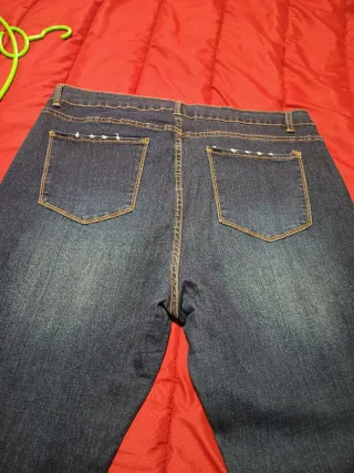 Vaqueros Botones Azul Talla 2XL