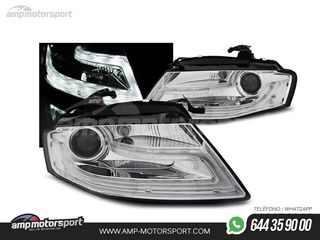 FAROS DELANTEROS LUZ DIURNA TUBE LIGHT PARA AUDI A4 B8
